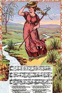 Illustration for Little Bo Peep, c.&nbsp;1885