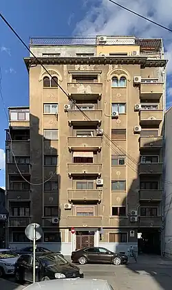 Strada Dionisie Lupu no 74, Bucharest, by George Damian, 1947[108]