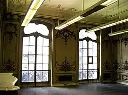 Interior of the house's second floor before renovation in 2007