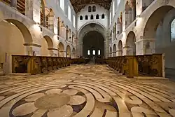 The abbey church of the Trappist monks of Rochefort