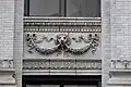 Spandrel ornament detail