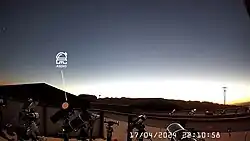 The ASERO telescope in amongst the Trevinca hosting