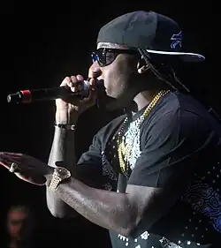 Ace Hood performing in 2013