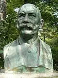 Bronzebüste Georg Grimpe, Südfriedhof Leipzig, 1928