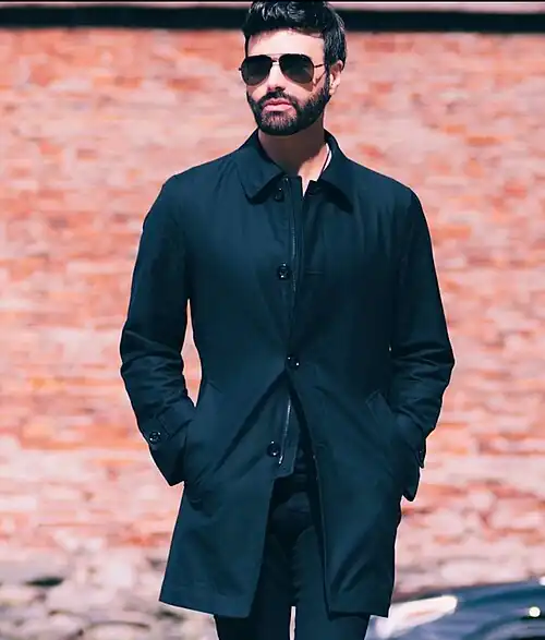 Adom on set for the music video Flower.jpg