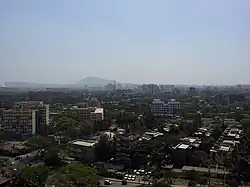 Aerial view of Pantnagar
