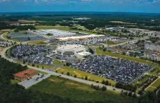 Aerial view of the Florence Center