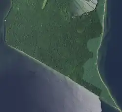 The southern and central areas of the island