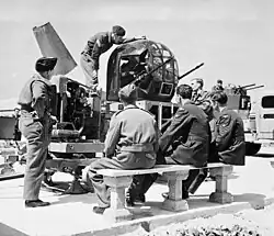 Air gunner training at RAF&nbsp;Aqir, 1944-1945
