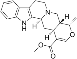 ajmalicine 2D skeletal