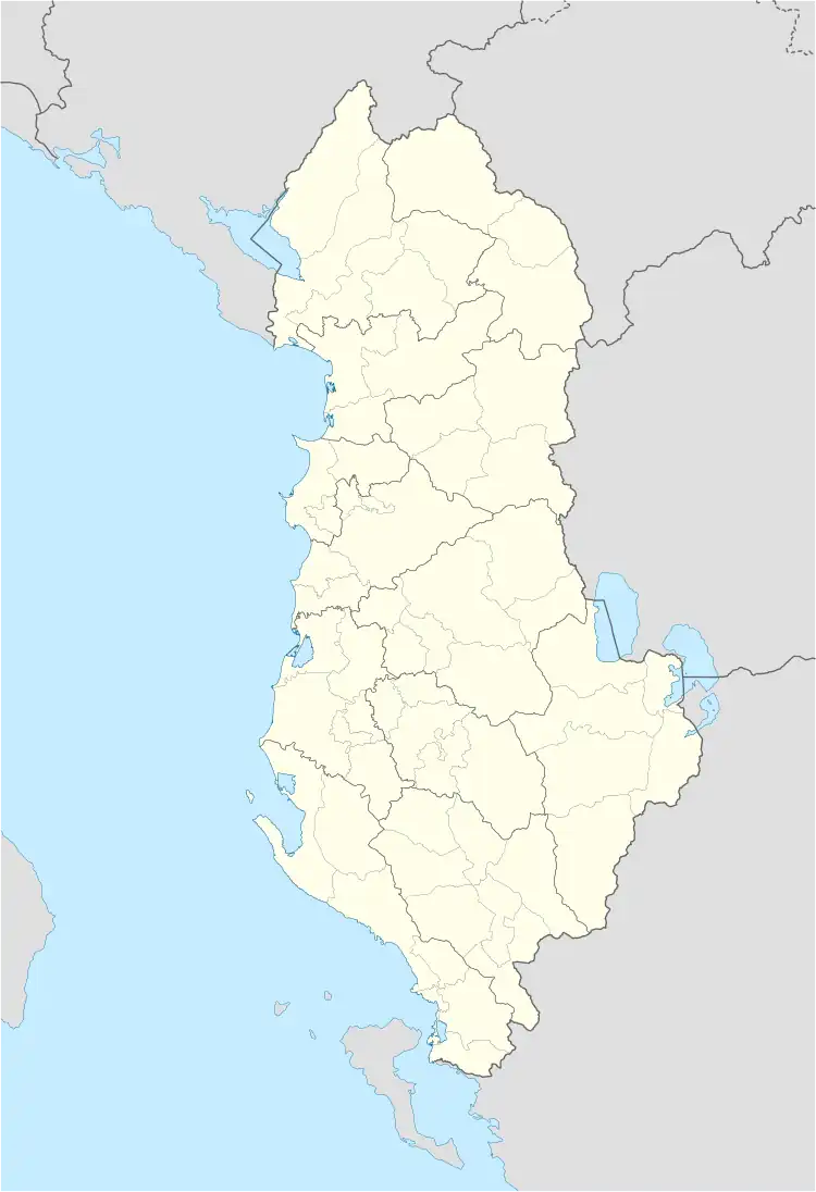 Vergo is located in Albania