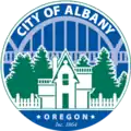 Official seal of Albany, Oregon