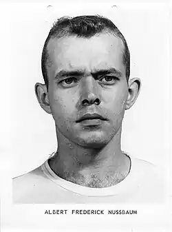 Albert Frederick Nussbaum FBI Most Wanted Poster