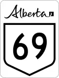Highway 69 marker