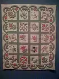 An Album Crib Quilt (c. 1850), part of the collection at the Baltimore Museum of Art.