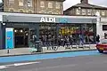 The outside of an Aldi Local, in Balham, London