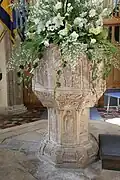 The 400-year-old Seven Sacraments font