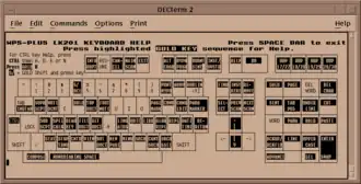 ALLIN1 WPS Plus Help Screen