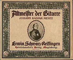 Cover of Altmeister der Gitarre: Johann Kaspar Mertz.