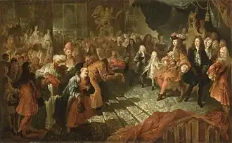 Embassy of Mehemet Raza-Bey, ambassador of the Shah of Persia, 19 February 1715  1715 attributed to Antoine Coypel