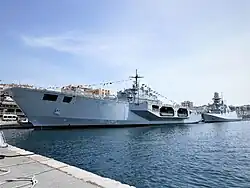 Carlo Margottini and San Marco at Reggio Calabria on 22 April 2016.