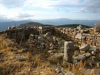 Ruins of the chapel of St. Cyr