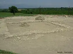 Archeological site of Qabala fortress