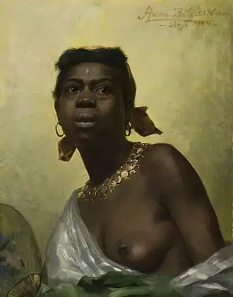 Anna Bilińska, A Negress, 1884, National Museum in Warsaw