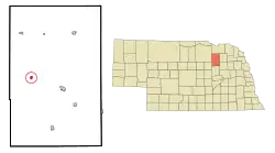 Location of Clearwater, Nebraska