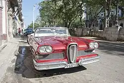 Edsel Pacer in Havana, Jan 2014