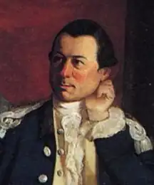 Archibald Bulloch is depicted in a painting