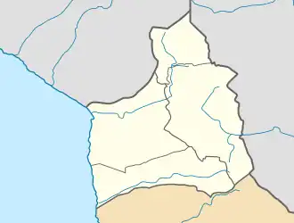 Chupiquiña is located in Arica y Parinacota