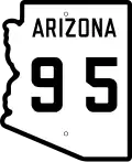 SR&nbsp;95 route marker