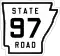 Highway 97 1926 marker