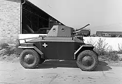 Side view of a 39M Csaba