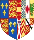 Arms of Anne Neville as Queen of England