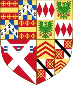 Arms of Richard Neville, 16th Earl of Warwick, the "Kingmaker"