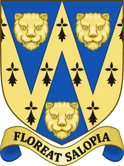 Coat of arms of Shropshire