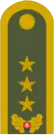Generálporučík[46] (Slovak Ground Forces)