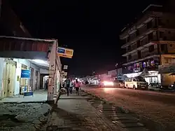 Arua city at night