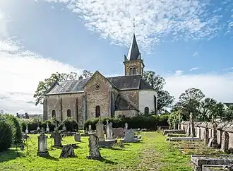 The church in Sainte-Marie