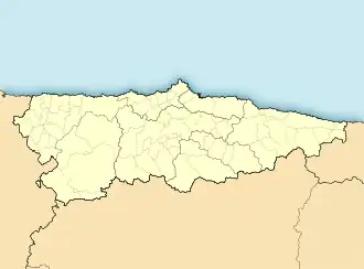 Location of Province of Asturias