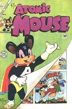 Cover of comic book Atomic Mouse