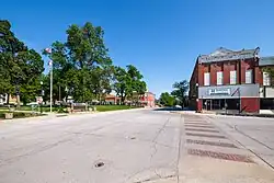 The town center of Audubon