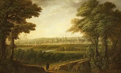 A View of Oxford by Augustus Wall Callcott