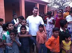 Australian tourists visiting Kripekapura