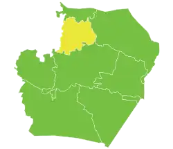 Ayn Issa nahiya within Raqqa Governorate