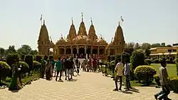 A BAPS Swaminarayan Mandir (Temple) in Bodeli