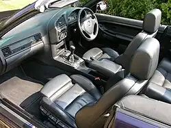 E36 M3 convertible interior