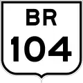 BR-104 shield}}